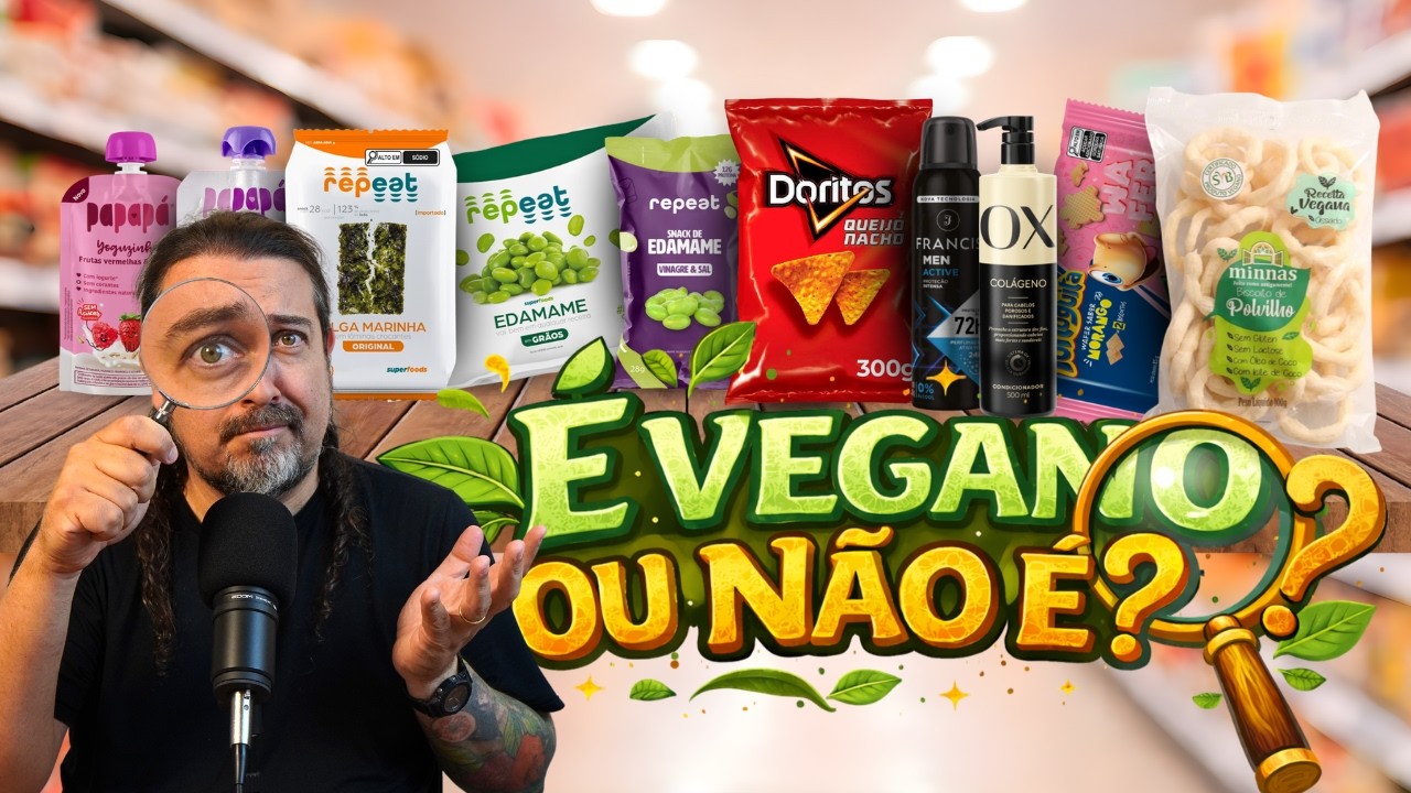 É Vegano Ou Não É? (se você não aprender nada novo, pode dar deslike)
