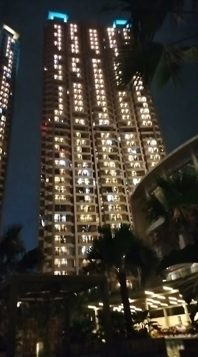 SUASANA MALAM HARI DI BAWAH APARTEMEN‼️#shorts #short