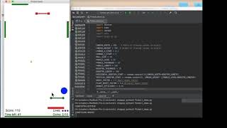 CS106A Code in Place final project "Pinball" screenshot 4