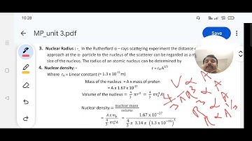 Basic Properties of Nucleus 