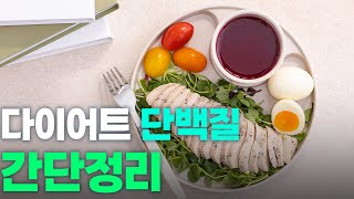 단백질이 왜 좋을까? 초간단 정리!