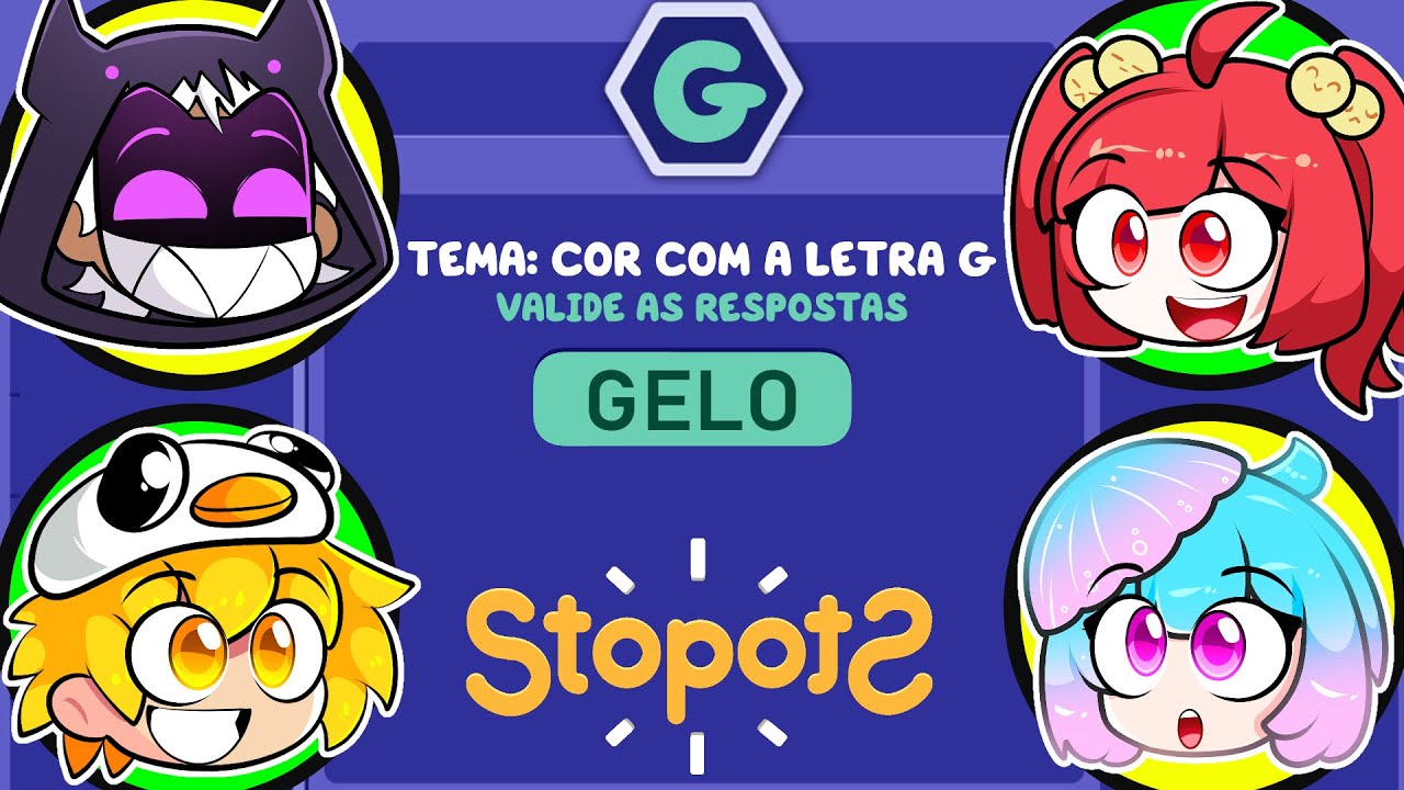 Turma da Batatinha e seus amigos JOGARAM Stopots