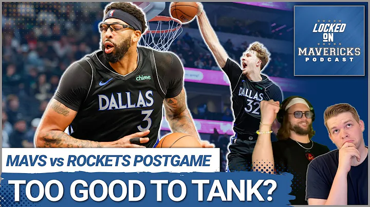 Why a Healthy Dallas Mavericks Team is Too Good to Tank with Anthony Davis & Cooper Flagg | POSTGAME
