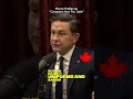 Pierre Poilievre Says Canada's Not For Sale #pierrepoilievre