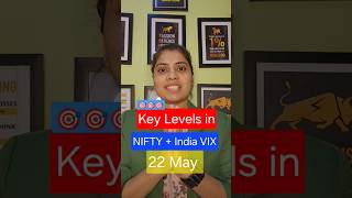 💪💪Key levels to watch on 22 may in Nifty 50