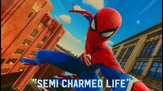 Spider-Man Pc Cinematic Web Swinging To Music Semi Charmed Life By Third Eye Blind