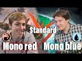 МТГ Стандартный версус Mono Blue vs Mono Red MTG standard versus