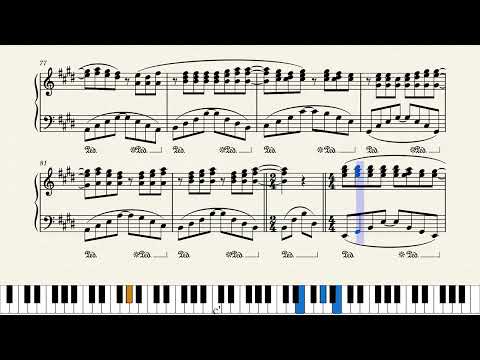 僕が手を叩く方へ（ピアノアレンジ・楽譜）