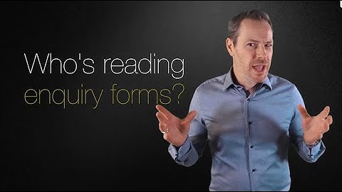 Making Website Enquiry Forms GDPR Compliant