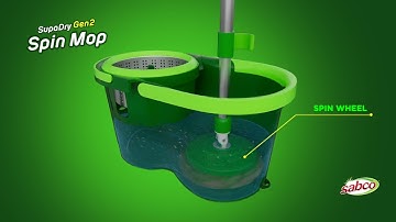Sabco SupaDry Gen2 Spin Mop
