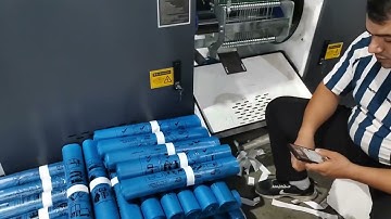 Machines are running very well in the customer’s factory!