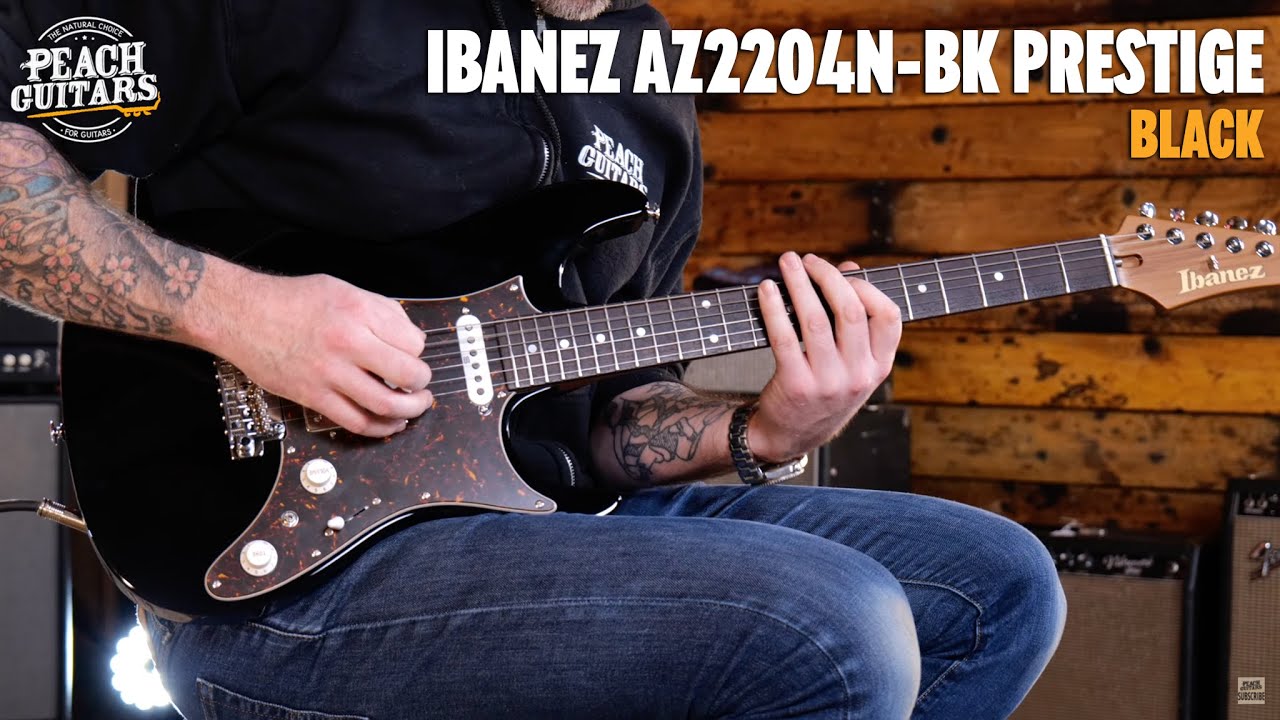 Ibanez/Prestige AZ2204N-BK (Black) アイバニーズ 日本製