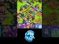 Electro Fangs Destroyed TH18 💀 #shorts Clash OF Clans