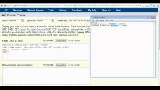 How to Add Minimal and Maximal breakpoints on the UCSC Genome Browser