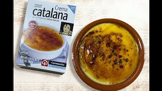 Doña Juana and Carmencita Catalana Crema (Creme Brulée)