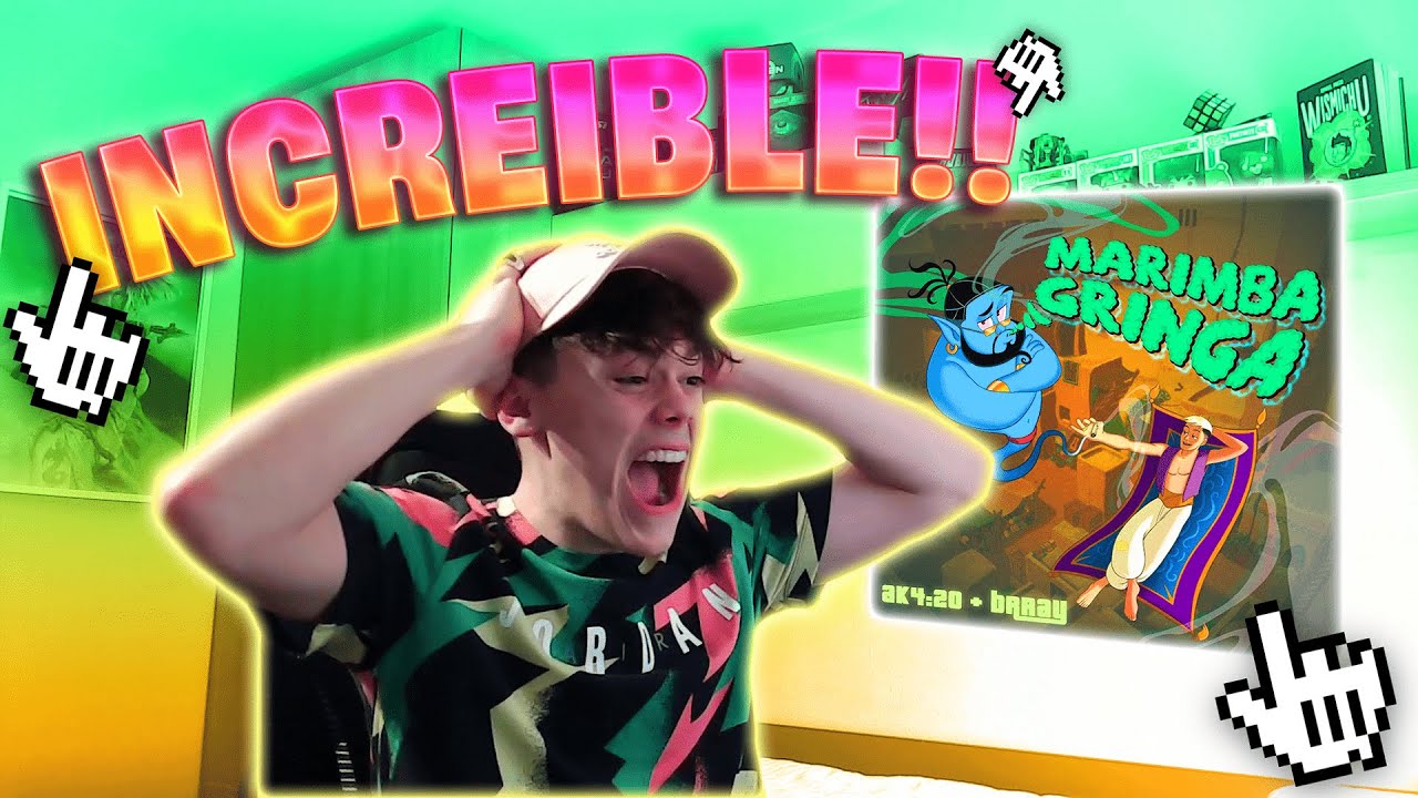 REACCIÓN A MARIMBA GRINGA AK420 FT BRRAY YouTube