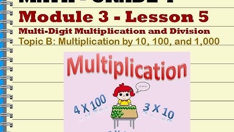 Grade 4 Mod 3 Lesson 5