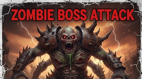 Zombies boss attack 🐉 miniclip of modern commandos games