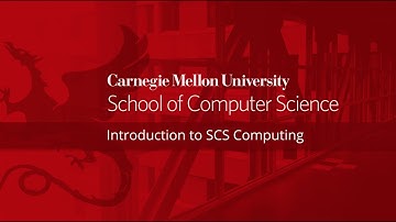 Old Video - Introduction to SCS Computing