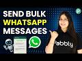 How to Send Bulk WhatsApp Messages to Multiple Contacts