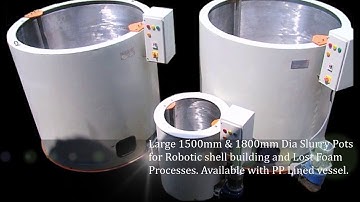 Laxminarayan Technologies Slurry Pot - Investment casting (IC) Machines