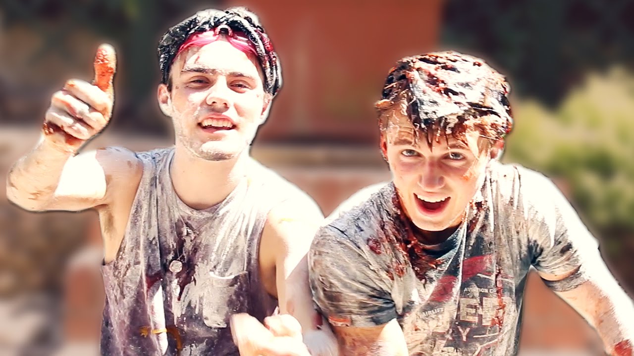 Two Boys Get Messy