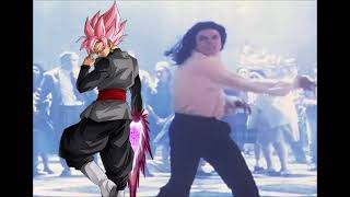 Michael Jackson and Dokkan Battle Mashup -  LR SSR Goku Blacks Ghost