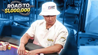 ALL IN for $27,790 with 2 PAIR! | Road to $1,000,000 Episode