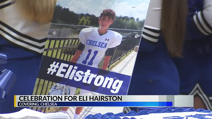 Eli Hairston receives warm welcome home from hospi...