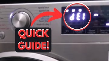 LG Washer Error Codes: All Explained!