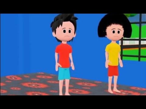 चिंटू के कारनामे!crazy boy animated videos!