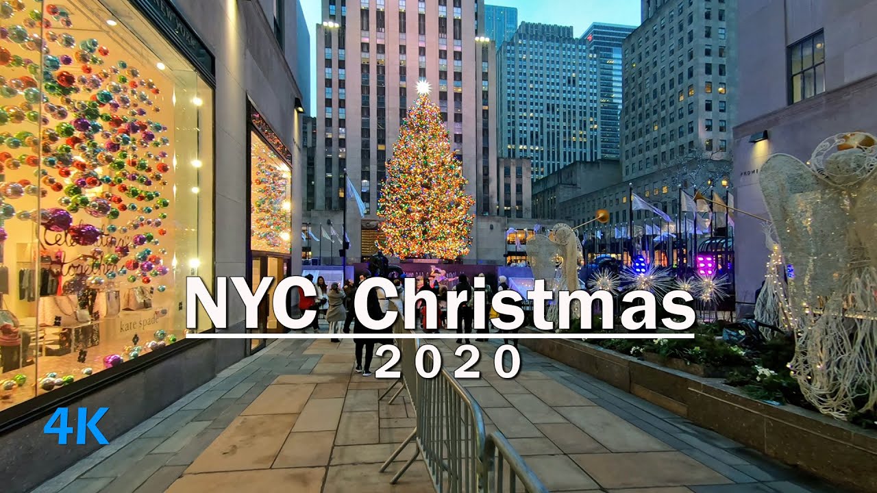 Walking NYC Christmas 2020(42nd Street, Times Square, Bryant Park, Fifth  Avenue, Rockefeller Center) - YouTube