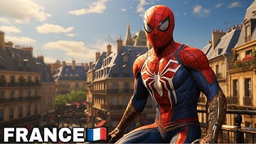 Asking AI to create a Spiderman for each country