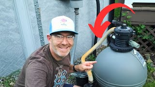 How To Setup Your Above Ground Pool Pump and Filter | Basic Above Ground Pool Pump and Filter Setup