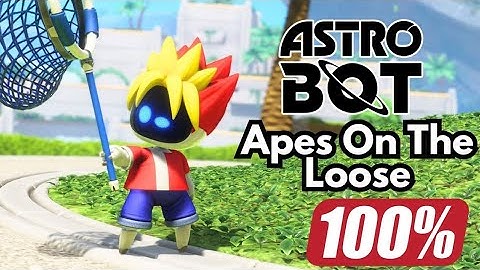 ASTRO BOT APES ON THE LOOSE( PS5 4K)
