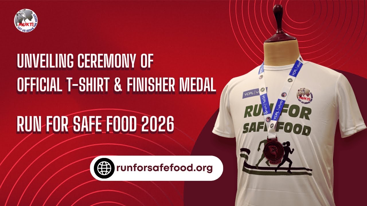 Official T-Shirt & Finisher Medal Unveiling | Run for Safe Food 2026 | Press Club Kolkata