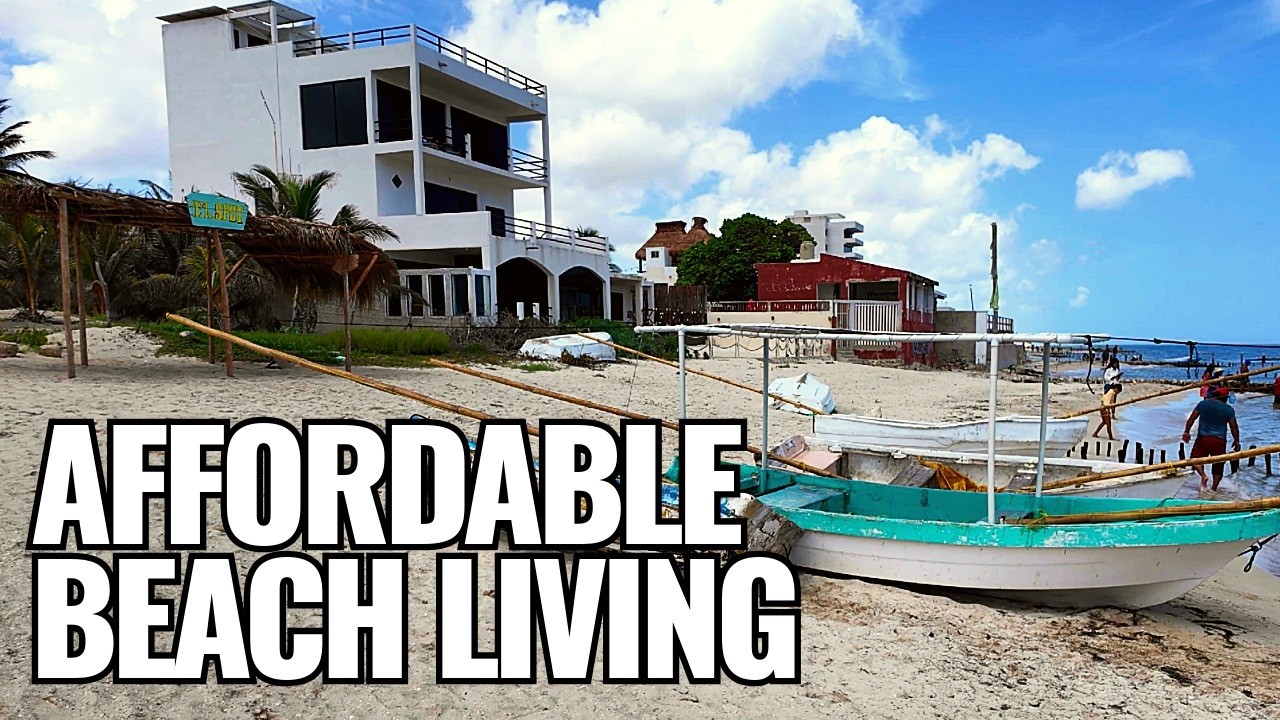Affordable Beach Living When You Retire to Mexico: Chelem, Puerto