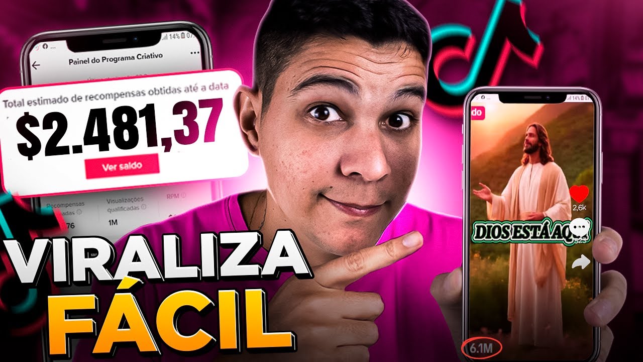 NICHO VIRAL: Como VIRALIZAR e MONETIZAR TIKTOK em 7 Dias  (Passo a Passo Completo)