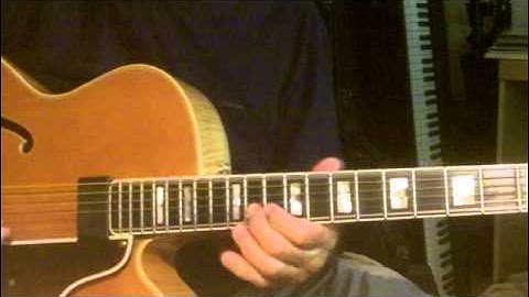 Dominant bluesy approach chords