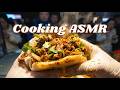🥷🏻Ninja Lady's Roujiamo | One Hour Street Food ASMRNo Talking #asmrcooking #streetfood #cozyaesthet