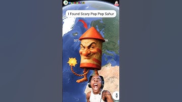 😶‍🌫️I Found Scary Pop Pop Sahur on google maps and google earth 🌎 #shorts #worldearthvisit