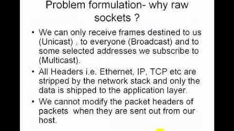 1. Raw Sockets Basics Presentation Tutorial.flv