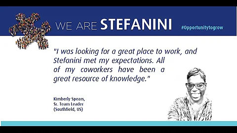 We Are Stefanini-Kimber...  Spears