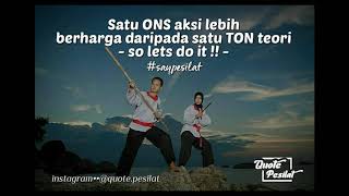 Qoutes pesilat merpati putih yang cocok buat story WA