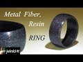 Resin and Steel Fiber RING/PIERŚCIONEK z Żywicy i Włókna Stalowego