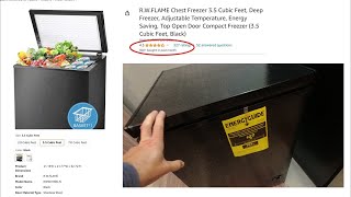 Mini Chest Freezer 3.5 Cubic Feet Review