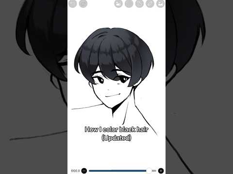 Black hair coloring