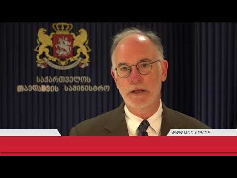 თავდაცვის მინისტრის შეხვდრა აშშ-ის ელჩის მოვალეობის შემსრულებელთან