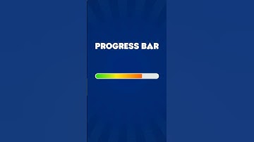 Animated Progress Bar For Quiz Videos  | Loading Bar