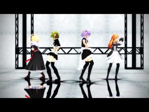 【MMD】マイルームディスコナイト「チーム黒（ノワール）選抜」 sm19943618 nicovideo jp